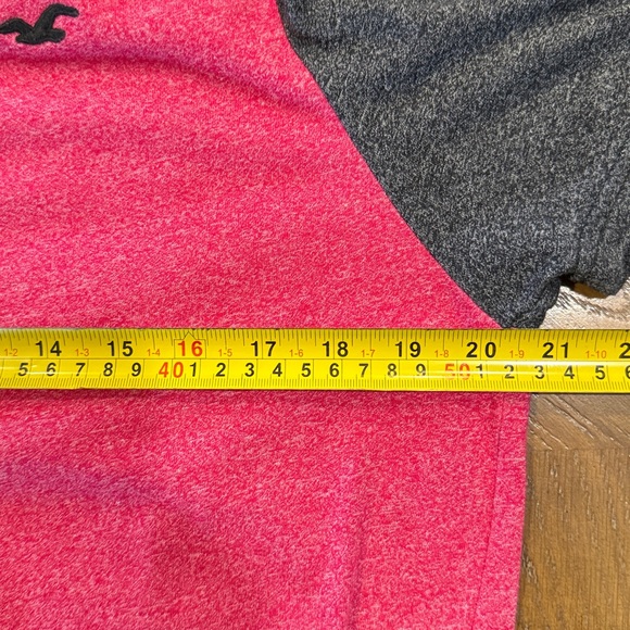 Hollister Womens Red and Black Short Sleeve Tee Size L - Picture 6 of 12